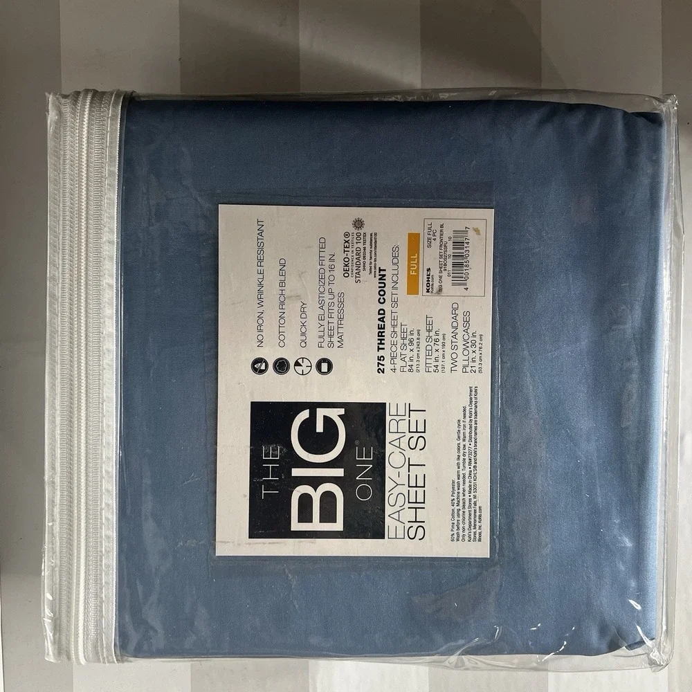 The Big One Full Sheet Set - Frontier Blue